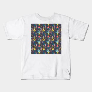 Fluorescent Garden Kids T-Shirt